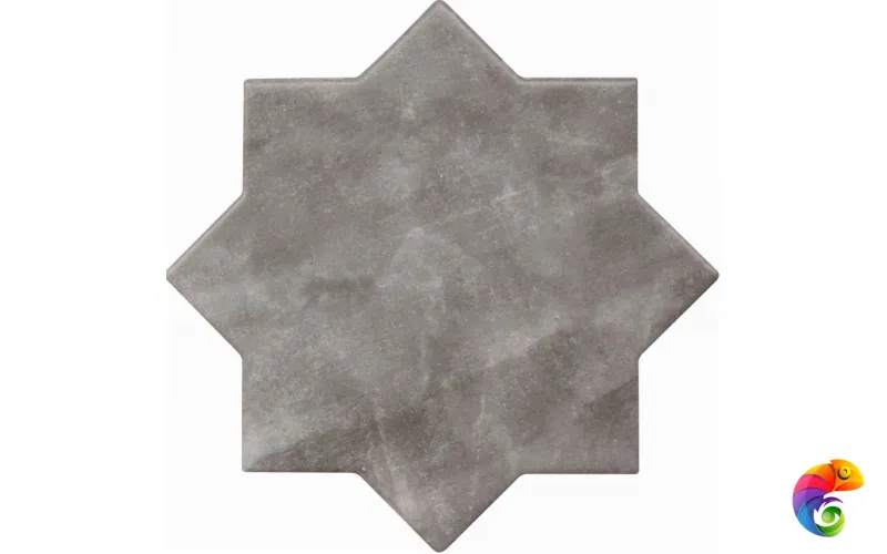 BECOLORS STAR 13,25X13,25 GREY
