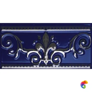 CENEFA NOBLESSE COBALTO SILVER 20X10