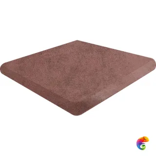 Esquina Redonda Capri Rojo