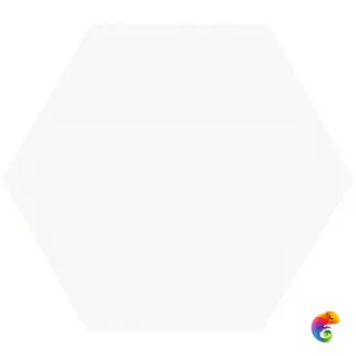GOOD VIBES WHITE 15X15 (HEX.) (box 0,402)