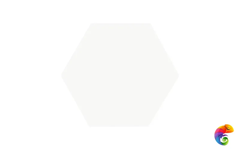 GOOD VIBES WHITE 15X15 (HEX.) (box 0,402)