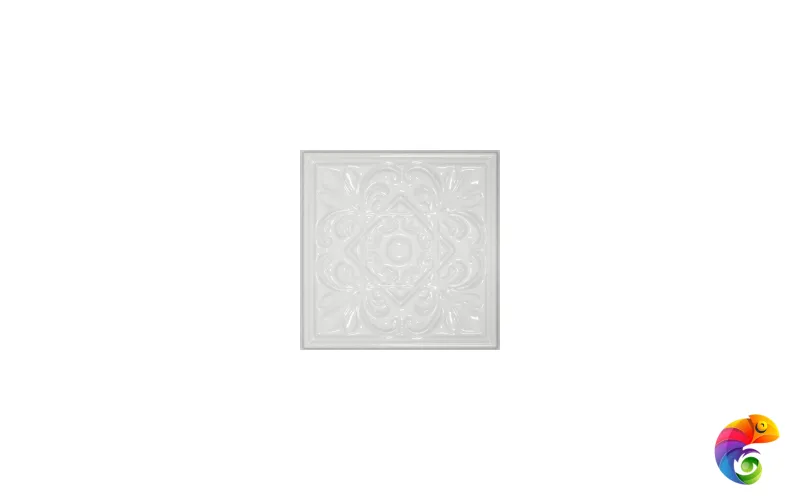 15X15 CLASSIC 1 WHITE ZINC