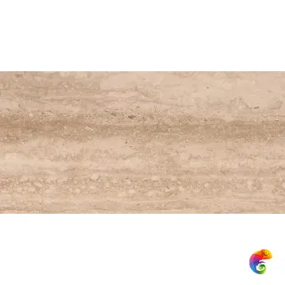 60x120 Marble Travert. Beige Liso 10mm.