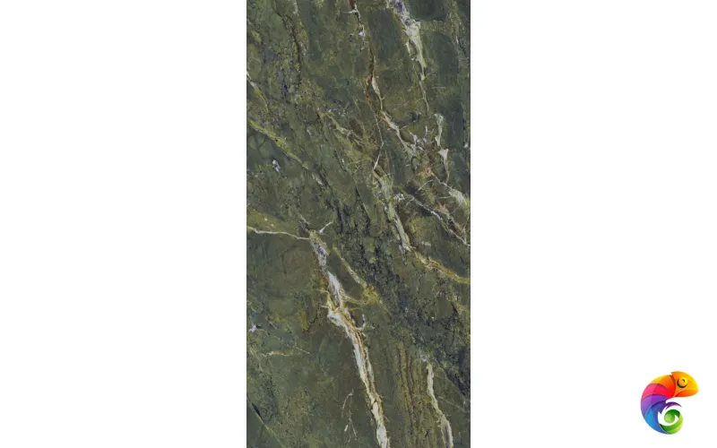 Керамогранит Ultra Marmi VERDE KARZAI Luc Shiny (300x150)