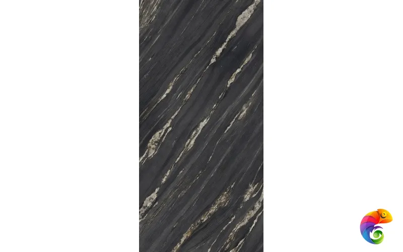 Керамогранит Ultra Marmi TROPICAL BLACK Levigato Silk (SK) 300x150 6mm