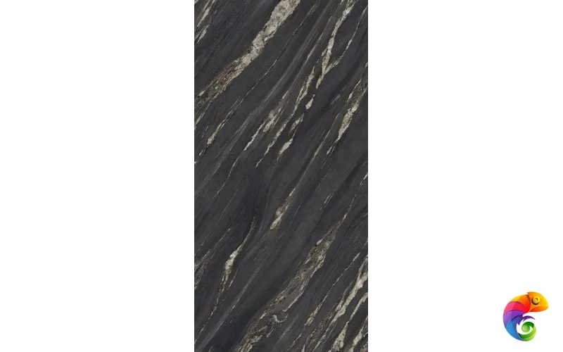 Керамогранит Ultra Marmi TROPICAL BLACK Levigato Silk (SK) 150x75 6mm
