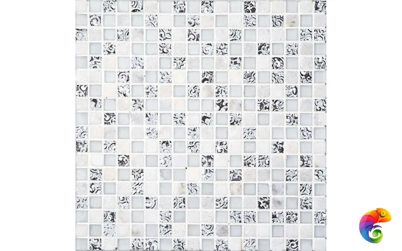 Мозаика Imperia WHITE (чип1.5x1.5) (30x30)