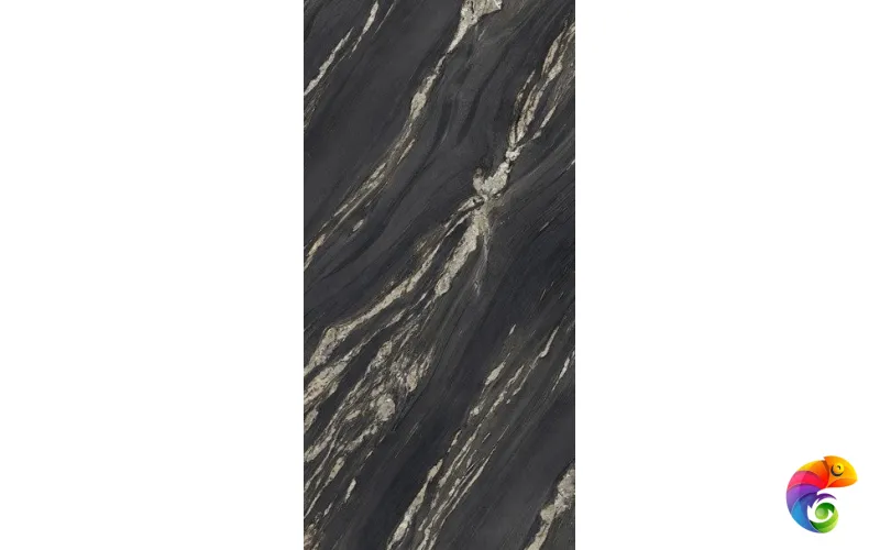 Керамогранит Ultra Marmi TROPICAL BLACK Lucidato Shiny (LS) 300x150 6mm