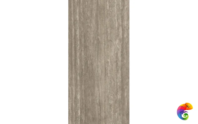 Керамогранит Ultra Marmi TRAVERTINO TITANIO Preluc (150х75) 6mm UM6P157705
