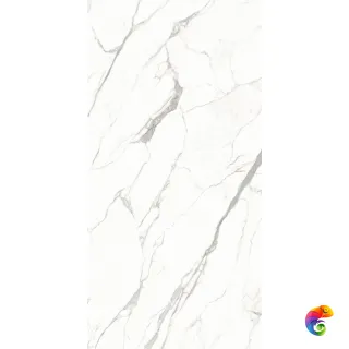 Ultra Marmi BIANCO STATUARIO Luc Shiny (75х150) 6mm