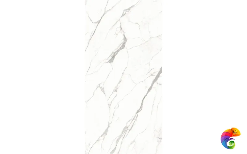 Керамогранит Ultra Marmi BIANCO STATUARIO Luc Shiny (75х150) 6mm