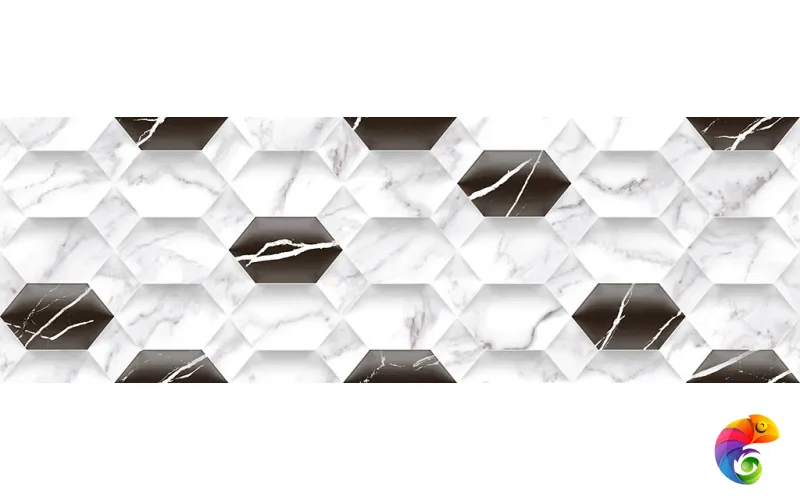 CARARA HEXA DEC 30*90*1,05 (ст) 1,08м(4шт)/69,12м