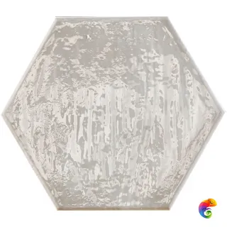 RAIN GRIGIO HEX 19,8*22,8 (КГ) 0,84м(24шт)/40,32м