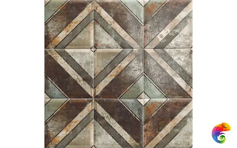 TIN-TILE DIAGONAL 20*20 (стена) 1м(25шт) МОКР.КОР.