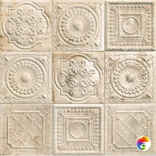 RUSTY CREAM 20*20 (стена) 1к-1м(25шт)/100м