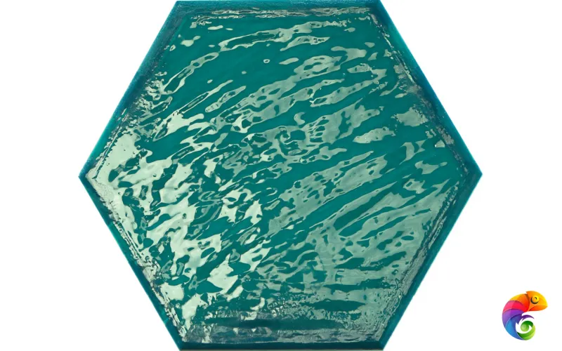 RAIN AQUAMARINE HEX 19,8*22,8 (КГ) 0,84м(24шт)/40,32м
