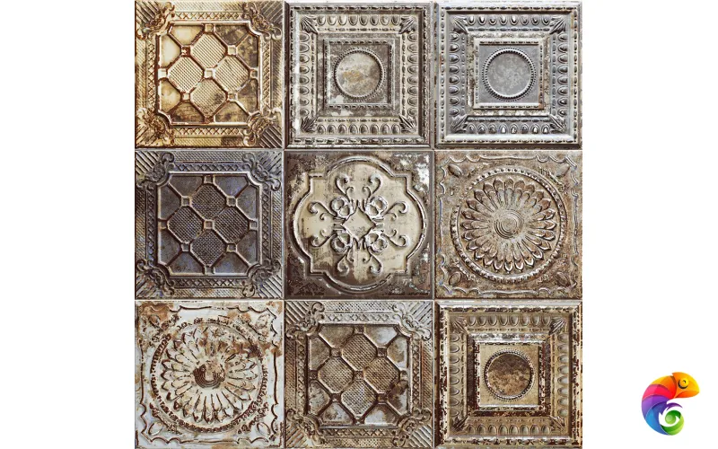 RUSTY MIX 20*20 (стена) 1к-1м(25шт)/100м