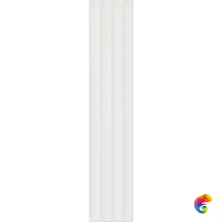 PLINTO IN WHITE MATT 10,7*54,2 (КГ) 0,579м(10шт)/52,689м