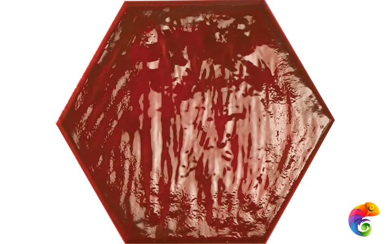 RAIN BORDEAUX HEX 19,8*22,8 (КГ) 0,84м(24шт)/40,32м