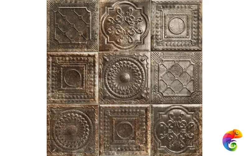 RUSTY NERO 20*20 (стена) 1к-1м(25шт)/100м