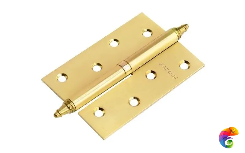 Петли карточные разъемные золото матовое  MSK-9008891