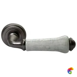 Ручка дверная MH-41-CLASSIC серебро старое матовое/серый  MSK-9011394