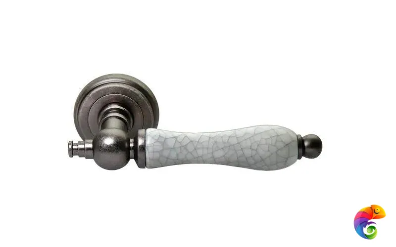 Ручка дверная MH-42-CLASSIC серебро старое матовое/серый  MSK-9011398