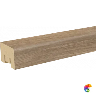 Рейка декоративная Экошпон цвет Дуб Европейский 20х 30х2700  VD066112