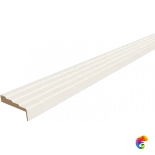 Наличник фигурный Эмаль цвет Слоновая кость 80х35х2200  VD1010916