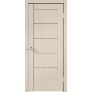 Дверное полотно SoftTouch SoftTouch PREMIER 1 700х2000 цвет Ясень капучино структурный стекло Мателюкс Левое/Правое VD1030006