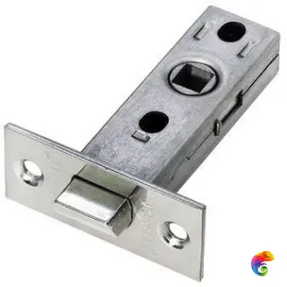 Защелка межкомнатная L6-45 никель матовый  MSK-9008913