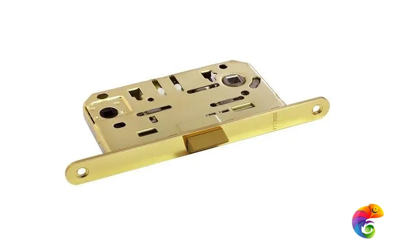 Защелка бесшумная многофункциональная 1895P золото  MSK-9009134