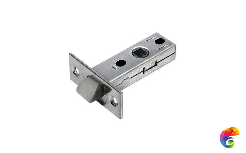 Защелка межкомнатная, с пластиковым язычком LP6-45 никель матовый  MSK-9010490