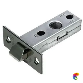 Защелка межкомнатная L6-45 никель черный  MSK-9010571