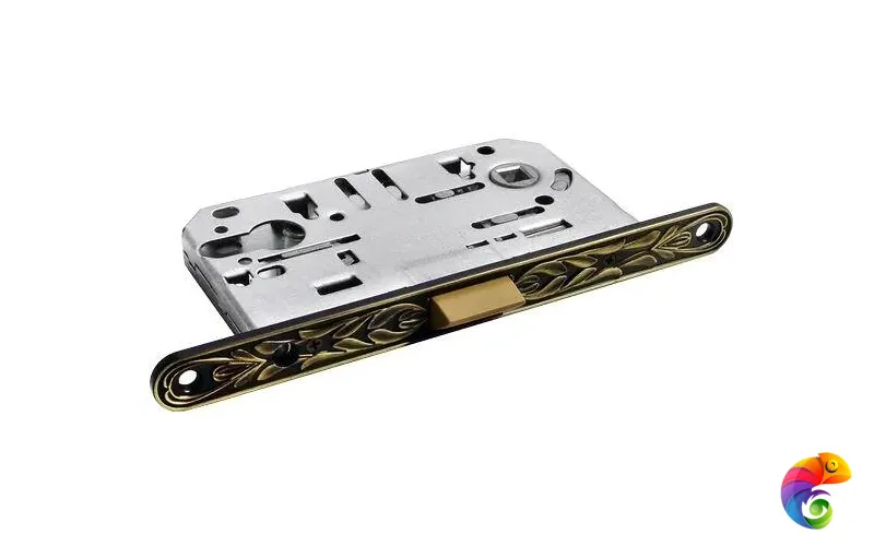 Защелка бесшумная под цилиндр 1885P-U бронза итальянская  MSK-9011893