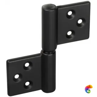 Петли карточные универсальные черный  MSK-9012499