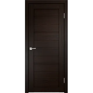Дверное полотно Экошпон DUPLEX глухое 600х2000 цвет Венге Левое/Правое VD012700