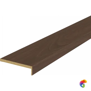 Наличник телескопический L 8мм SOFTWOOD цвет Орех американский шоколад 70х25х2200  VD069312
