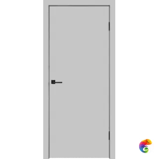 Дверное полотно Эмаль SCANDI 1 900х2000 цвет Светло-серый Левое/Правое VD1000495