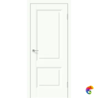 Дверное полотно Эмалюкс АЛЬТО 6 900х2000 цвет Белый Опал Левое/Правое VD1292145