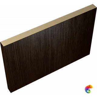 Добор укутка с 3х сторон 3D FLEX цвет Венге 200х 8х2100  VD550048