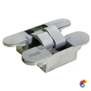 Скрытые 3D хром матовый  MSK-9010174