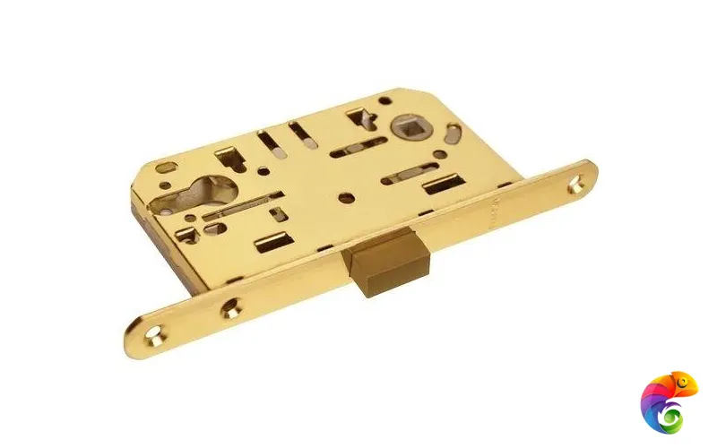 Защелка магнитная под цилиндр M1885 золото  MSK-9010351