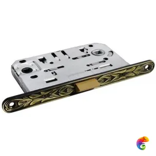 Защелка бесшумная многофункциональная 1895P бронза итальянская  MSK-9011894