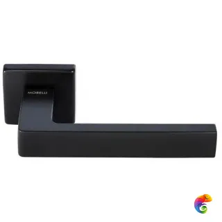 Ручка дверная HORIZONT-SQ черный  MSK-9012304