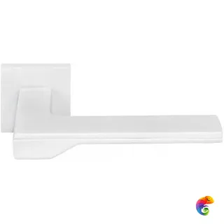 Ручка дверная "Pierres" MH-49-S6 белый  MSK-9012698