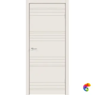 Дверное полотно Эмаль SCANDI N 700х2000 цвет Слоновая кость Левое/Правое VD1002570