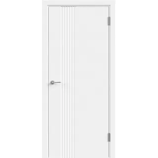 Дверное полотно Эмаль Scandi 3D 1 800х2000 цвет Белый Левое/Правое VD1002879
