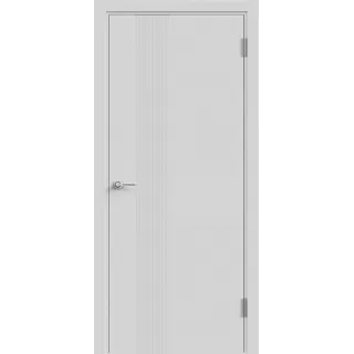 Дверное полотно Эмаль Scandi 3D 1 800х2000 цвет Светло-серый Левое/Правое VD1003879