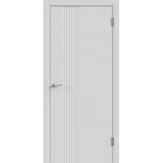 Дверное полотно Эмаль Scandi 3D 1 700х2000 цвет Светло-серый Левое/Правое VD1005196
